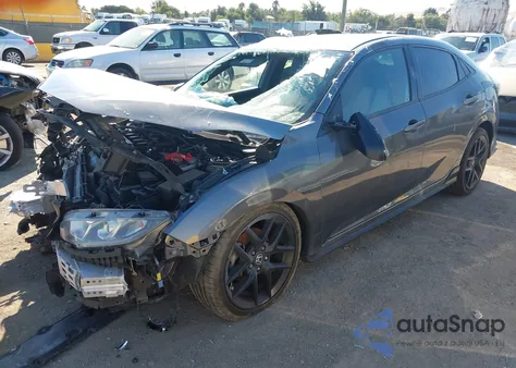 2018 Honda Civic Sport из США, поврежденный, VIN SHHFK7H44JU427249